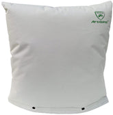 ArtiGifts insulated backflow cover demonstrates measuring before purchase for precise fit