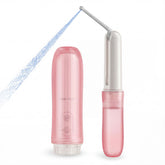 Artist Unknown portable electric bidet sprayer folded for compact travel and easy storage.