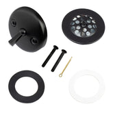 Artiwell matte black trip lever tub trim kit set for durable, stylish bathroom upgrades.