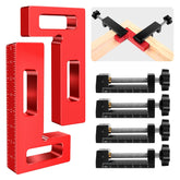 ARTYMASTER corner clamps 2-pack securing perfect 90-degree joints.