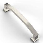 Asidrama 10-pack cabinet handles in brushed satin nickel offer an easy kitchen upgrade.