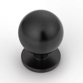Asidrama matte black kitchen knob close-up with durable finish