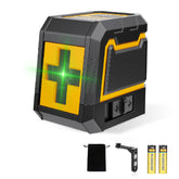 ASOBRIS Laser-Level X6-B2 green cross line for precise indoors and outdoors