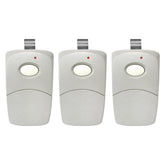 ASONPAO 3X Multi-Code remote close-up, highlighting compatibility and easy car visor mounting