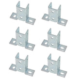 ASTAMOTOR 8-hole wing connector for secure channel mounting.