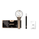 ATEEZ Official Light Stick ver.2 front view with bright LED for vibrant on-site moments.