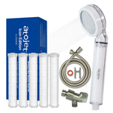 ATOJET AJ8200 shower head front view for purified skincare water