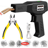 ATOLS upgraded cordless plastic welder shown for portable repairs