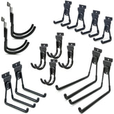 ATOOLA slatwall hooks pack for garage organization and tidy storage