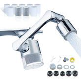 ATQ water filter aerator with 1080 degree rotation for versatile faucet use
