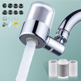 ATQ water filter with 720° rotating aerator for versatile reach and cleaning