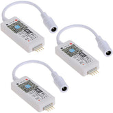 Aubric 3 pack wifi LED controller in packaging for quick setup