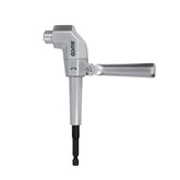 AUCO right-angle drill attachment in use for tight spaces and extended reach