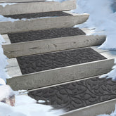 Aucuda stair treads at the front door showing safe footing and style