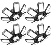 AUDLES 4-pack LED garage light with flexible panels for customizable brightness
