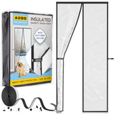 AUGO magnetic closure provides quick, hands-free entry while sealing drafts.