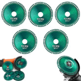 AULCTR indestructible disc for grinder delivers flat, clean cuts on metal and stone.