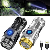 Aultink Three-Eyed Monster Mini Flashlight with bright LEDs for dim corners and outdoor use.