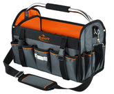 Aupofit 16-inch open-top tool bag ready for quick tool access and organization