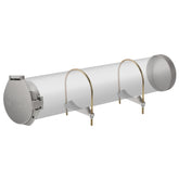 Aussio conduit carrier kit front cap 6in secures pipes during transport