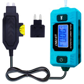 Autokcan car fuse tester with LCD display shows precise current readings