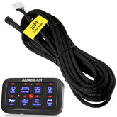 Auxbeam 20FT extension cable close-up showing the durable 4-pin connector for plug-and-play use.