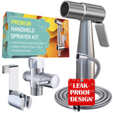 AVAbay premium bidet sprayer with leak-proof-stainless construction demonstrates durable bathroom performance.