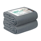 Avalon Home canvas drop cloth laid out on the floor to protect surfaces during painting
