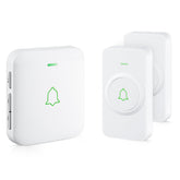 AVANTEK CW-21 doorbell front view highlighting wireless design and long-range capability
