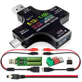 AVHzY USB C Tester with color IPS display for quick voltage and current readings