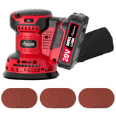 AVID POWER cordless sander with battery for smooth finishes.