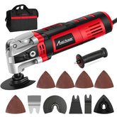 AVID POWER oscillating tool body with ergonomic grip for precise control.