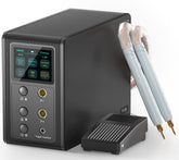 AWithZ Spot Welder in 2-in-1 automatic and foot-pedal mode for precise welds