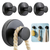 awrose suction cup hook for shower 4pack securing lightweight items on tile and glass