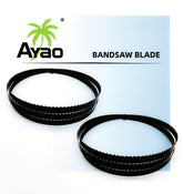 AYAO 93-1/2 inch blade close-up shows a smooth weld for reliable cuts.