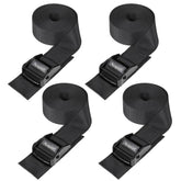 Ayaport lashing straps with cam buckles close-up for secure binding and quick cargo control