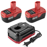 AYTXTG 2-pack 6.5Ah battery powering Craftsman 19.2V tools with extended runtime.