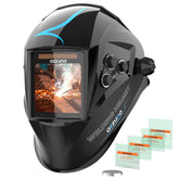 AZZUNO welding helmet true color lens delivers clear detail for precise welds.