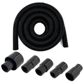 BAFOLLGY dust hose 12ft extended for woodworking dust collection.