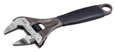 Bahco 9029-T adjustable mol with slim center in chrome for confined spaces.