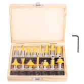 BAIDETS corner-round-3-8-in router bit creates smooth edge rounding for refined cabinetry detail