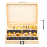 BAIDETS router bits set corner round 3/8 for smooth edge shaping.