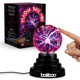 BALIBOO 3-inch mini plasma ball light with touch-activated ambience for parties.
