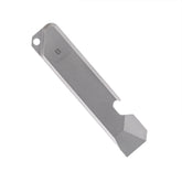 Bang Ti Titanium EDC Pry Bar with bottle opener for quick access on the go.