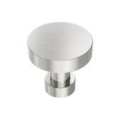 Banqin brushed nickel knob closeup shows premium finish for durable cabinets.