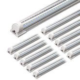 Barrina 4ft LED shop light with V-shape design for wide, even coverage in garages.