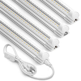 Barrina 5000K 2FT LED shop light front view delivering bright, even workspace illumination
