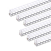 Barrina 6-pack LED T5 fixture main image for bright workshop illumination