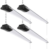 Barrina BS84 LED shop light front view delivering bright 5000K daylight for clear visibility