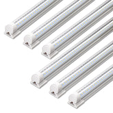 Barrina LED shop light 4ft V-shape provides wide coverage for workshops